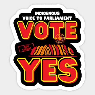 Indigenous Voice To Parliament Sticker